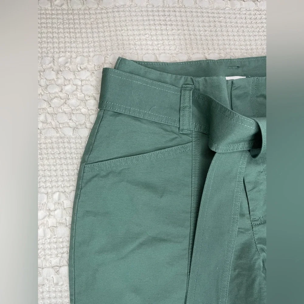 NWT High-Rise Tapered Ankle Tie Front Pants|A New Day Size 4 - Picture 9 of 13